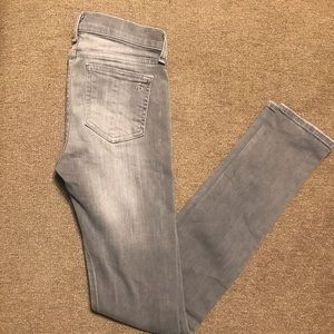 rag & bone Gray Skinny Jeans, sz 25